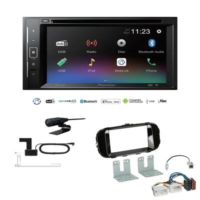 Pioneer Autoradio Bluetooth DAB USB DVD für KIA Soul II ab 2014 piano black