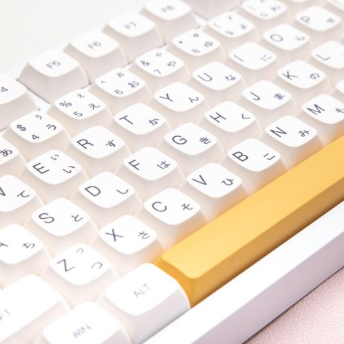 XDA PBT Keycaps Korean Russian Set Dye Sub Honey Milk For Gaming Mechanical Keyb - Picture 4 of 37