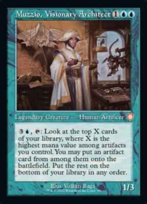 [1x] Muzzio, Visionary Architect Near Mint, English The Brothers' War ...