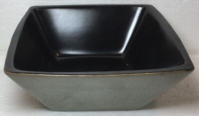 Gibson Elite Kiesling Square Dinnerware TAUPE BOWL ONLY Never Used #2