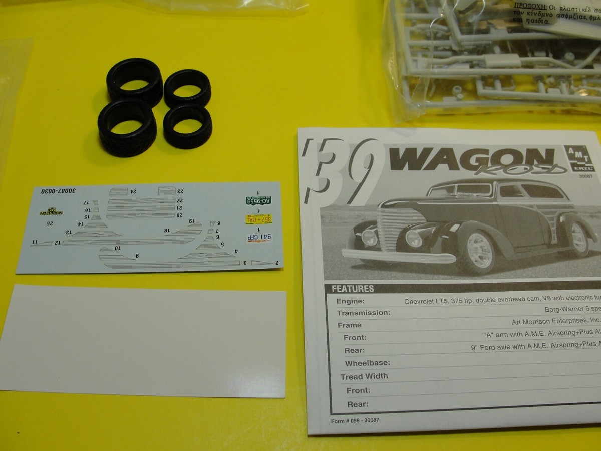 AMT1050 1/25 1939 ワゴンロッド n5ksbvb 39 WAGON ROD Model Kit (AMT / ERTL) (Scale: 1:25) (#30087