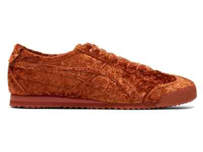 Asics Onitsuka Tiger MEXICO 66 VELVET 1183C270 200 BROWN/BROWN Men's Women's