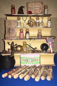 NEW CUSTOM Set For Fan Of Harry Potter//American Girl//18/" Doll Quibbler Choc Frog
