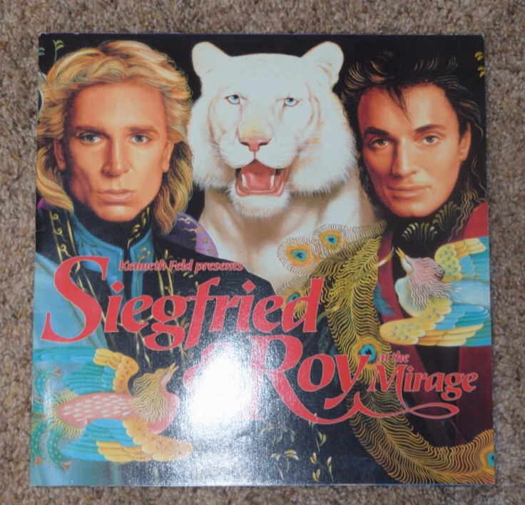 Siegfried And Roy At The Mirage 1990 Show Program Las Vegas Memorabilia