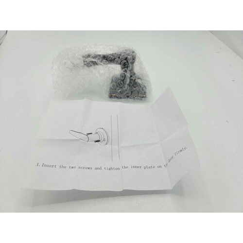 KNOBWELL 5 Pack Heavy Duty Dummy Door Lever Dummy Door Handle, Single Sided Hand - Picture 15 of 18