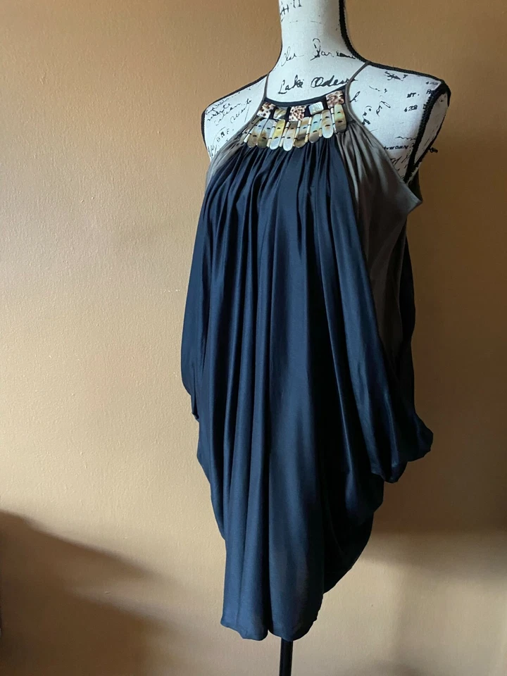 La Perla украшенное платье без рукавов размер 42 средний США 6 - Изображение 3 из 4