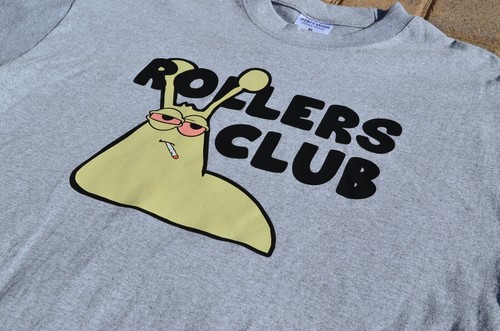 "Rollers Club" High Quality Heavyweight Oversized Streetwear T-Shirt - Picture 2 of 6