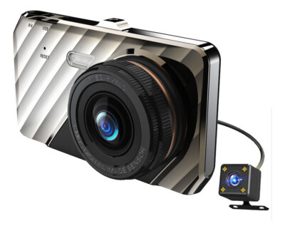 Cyclic recording Front / Rear Dual Recording 4-inch Hd2 Lens Driving Record