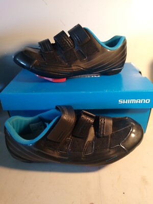 SHIMANO Rp2w SPD-SL, Chaussures de Cyclisme pour Femme, Femme, Chaussure de Cyclisme, BRP200WL37, Noir, 37 EU