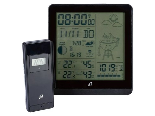 Auriol Digital Funk Wetterstation Außensensor LC-Display mit Grillempfehlung NEU - Bild 5 von 5