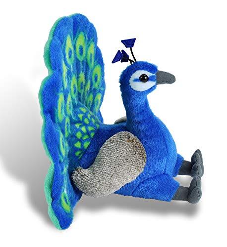 Cuddlekins Peacock Plush Stuffed Animal by Wild Republic, Kid Gifts, Zoo Anim... - Picture 1 of 5