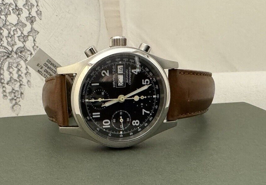 HAMILTON WATCH AUTOMATIC CHRONOGRAPH REF 041520 3… - image 2