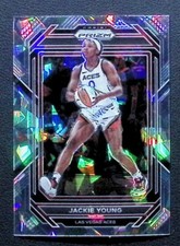 2023 Panini Prizm WNBA #121 Jackie Young Ice