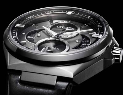 CITIZEN ATTESA BU0060-09H Eco-Drive Triple Calendar Moon Phase