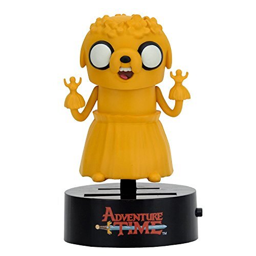 Adventure Time Jake Solar Powered Body Knocker 15Cm Bobble Head-image