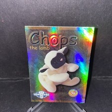 1999 Ty Beanie Babies Series 2 Retired Chase Blue Chops the Lamb #276