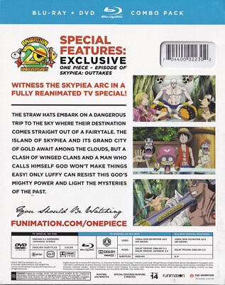 One Piece: Episode of Skypiea TV Special (Blu-ray Disc/DVD, 2019