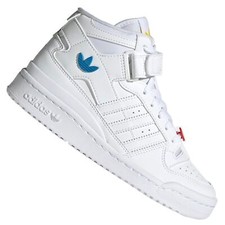 Adidas Forum Mid 84 Top Ten sneaker scarpe da ginnastica scarpe originali metallo spille bianche