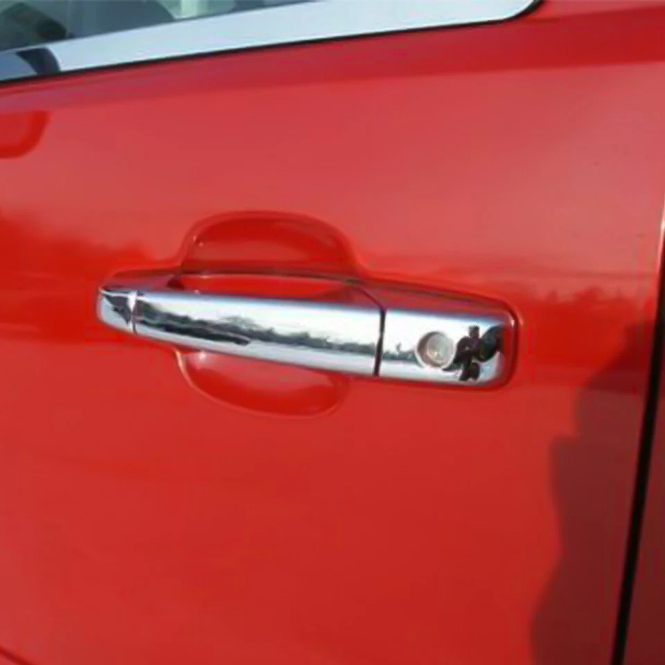 适用于 07-13 雪佛兰 Silverado GMC Sierra 1500 2500 3500 铬 4 门把手盖 — 第 2/4 张图片