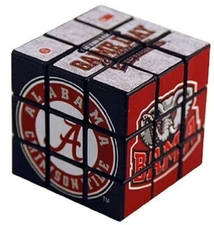 University of Alabama Crimson Tide Toy Puzzle Cube Brain Teaser Twist & Turn
