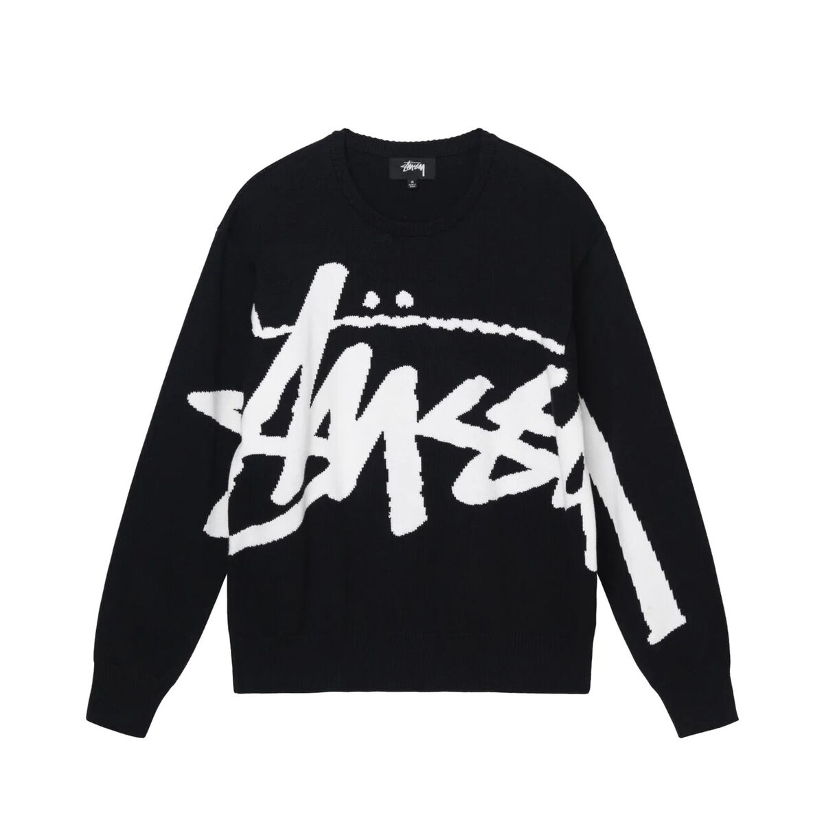 Stussy STOCK SWEATER - Black | eBay