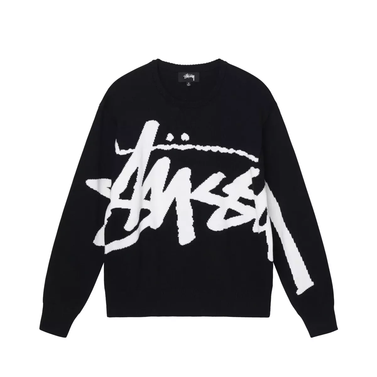 Stussy STOCK SWEATER - Black