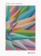 Petals In Color Coordinate Needlepoint Kit or Canvas