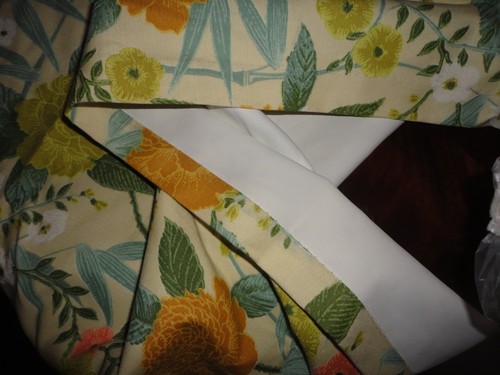 VINTAGE JCP PENNEY RETRO MID CENTURY CORAL BLUE PAIR PINCH PLEATED PANELS 23X84 - Picture 6 of 8