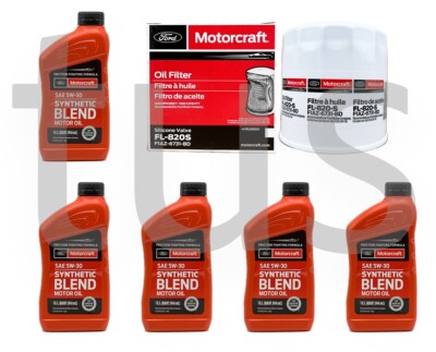 Genuine Motorcraft Oil Change kit 2002 Mercury Mountaineer 4.0L V6 SAE5W30