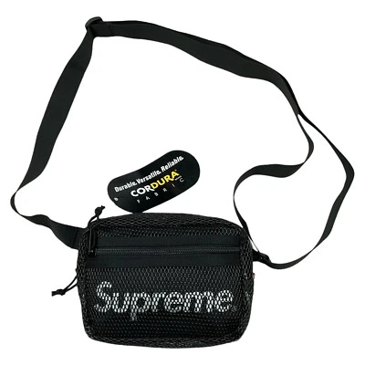 Preços baixos em Bolsas Supreme Pequeno Preto para Homens | eBay