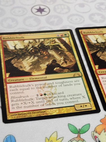 C3245 MAGIC MTG GATECRASH RUBBLEHULK 2X #191 LP RARE - Picture 3 of 22