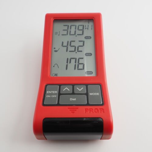 PRGR Red Eyes Pocket HS-110 GOLF head Multi-speed Measuring instrument Tested - Picture 2 of 22