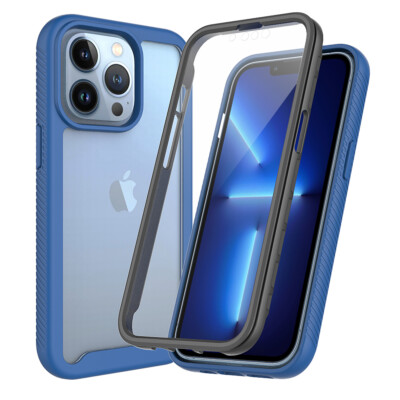 Clear Case For iPhone 16E 15 17 Pro Max 14 + 15 Rugged Screen Protector Cover