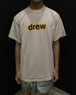 New Drew House Secret Logo White SS T 