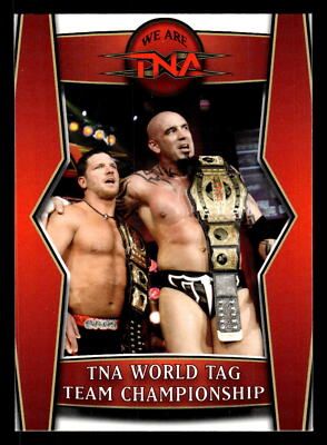 A.J. Styles TNA World Tag Team Champ. 2008 TriStar TNA Impact #T6 We Are TNA