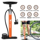 Bike Cycle Bicycle Tyre Foot Air Pump Inflator Floor Standing Schrader Presta UK