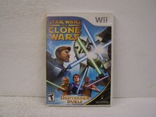 Star Wars: The Clone Wars - Lightsaber Duels (Nintendo Wii, 2008) CIB