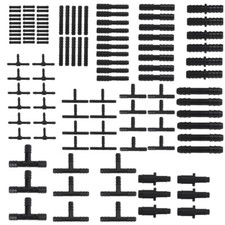 Lokocar 113pcs Vacuum Connector Assortment Kit Vacuum Tubing Connector Black Lokocar 113pcs Vacuum Connector Assortment Kit Vacuum Tubing Connector Black