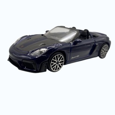 BURAGO Porsche 718 Spyder RS dark blue 1:43 Diecast modelcar