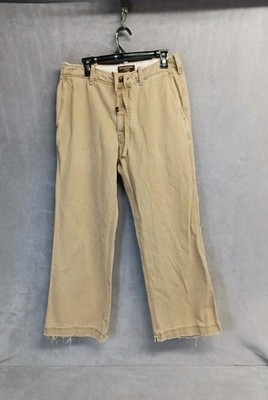アバクロ Abercrombie&Fitch USA製 チノパン vintage Abercrombie & Fitch Khaki Pants Mens 32x30 Tan AF92 Vintage