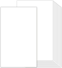 100 hojas de cartulina blanca en blanco 8,5x14 papel grueso 80 lb peso pesado
