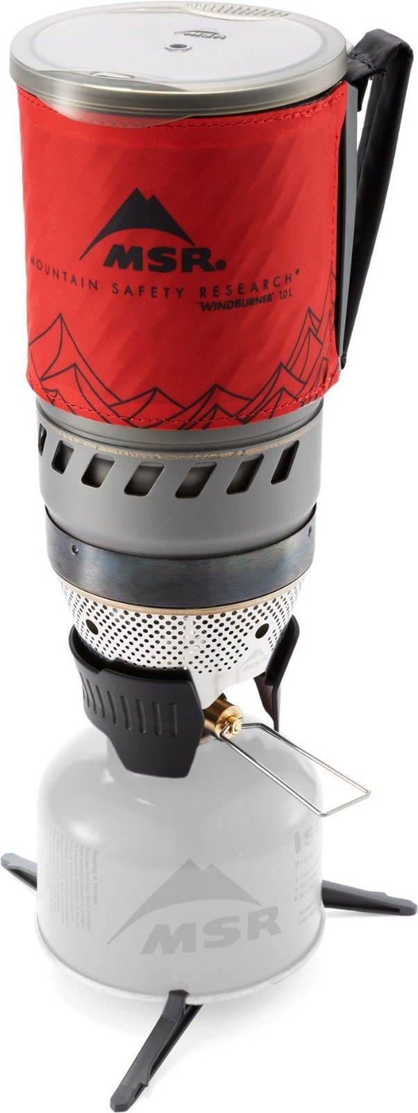 MSR WindBurner Stove System &ndash; All-In-One Backpacking Campi
