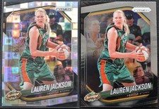 2025 Panini Prizm WNBA-Lauren Jackson 91 SilverPandora & BASE CARD Seattle Storm