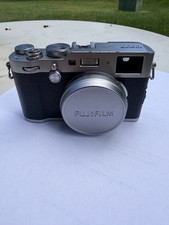 Fujifilm X100F 24.3MP Digital Point and Shoot Camera - Silver