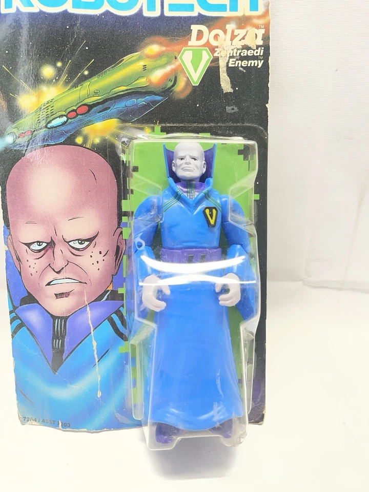 Figura sellada vintage 1985 Matchbox Robotech Zentraedi Enemy Dolza escala 3,75". Foto 3 de 4