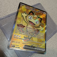Pokémon Meowth EX Full Art Holo 170 HP TCG Cat 107/088 English