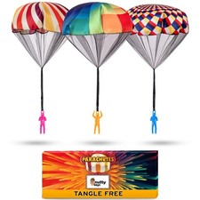 Parachute Toys for - Tangle Outdoor Flying Parachute Men, Top Indoor  Outsid...