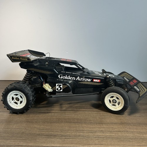 Vintage 80s Radio Shack Golden Arrow Frame Buggy (Untested) +FAST SHIPPING!