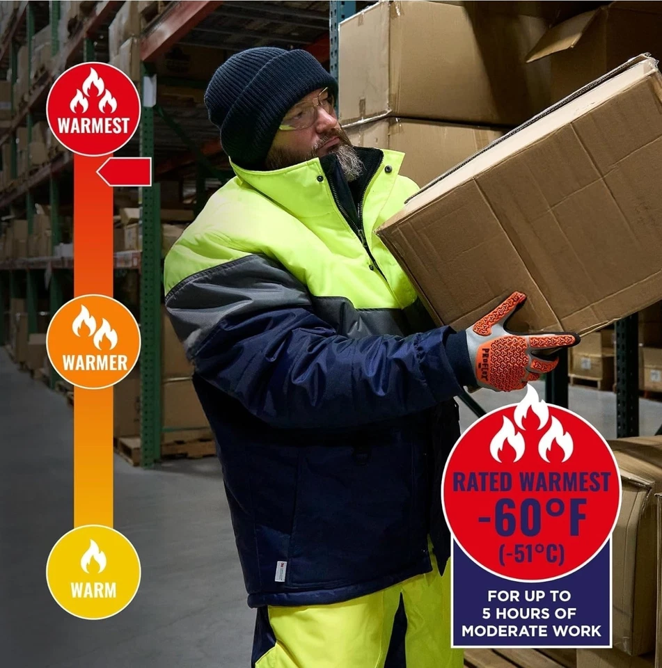 Ergodyne Insulated Freezer Jacket-Heat Reflective Lining - Image 2 of 4