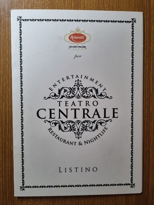 Zentraltheater Restaurant & Nachtleben - Angebot - Tee, Kräutertees, Schokolade - Selten